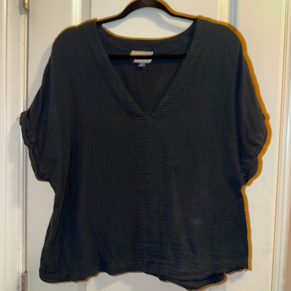 Universal Thread Black Dolman Sleeve Blouse